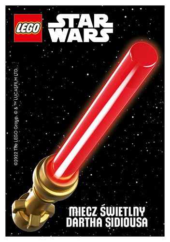  LEGO® Star Wars® TCC3 - Nr  131: Puzzle 1 // Miecz świetlny Dartha Sidiousa