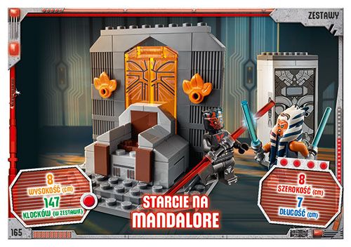 LEGO® Star Wars® TCC3 - Nr  165: Starcie na Mandalore