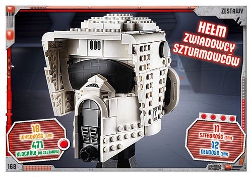 LEGO® Star Wars® TCC3 - Nr  168: Hełm zwiadowcy szturmowców
