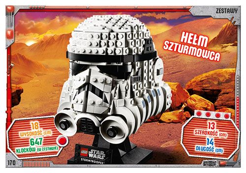 LEGO® Star Wars® TCC3 - Nr  170: Hełm szturmowca