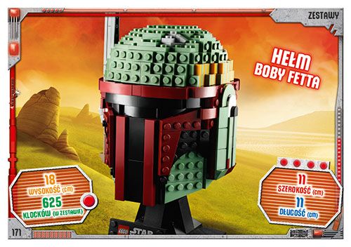 LEGO® Star Wars® TCC3 - Nr  171: Hełm Boby Fetta