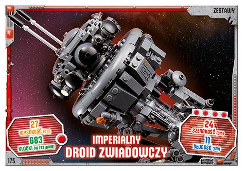 LEGO® Star Wars® TCC3 - Nr  175: Imperialny droid zwiadowczy