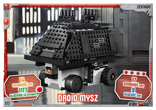 LEGO® Star Wars® TCC3 - Nr  177: Droid mysz