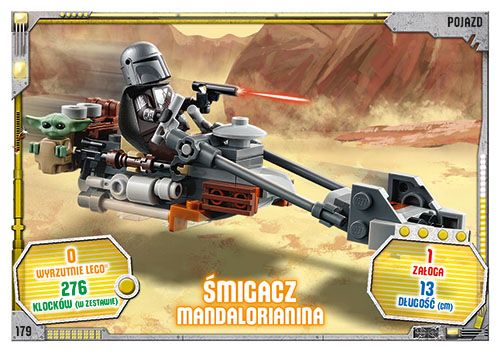LEGO® Star Wars® TCC3 - Nr  179: Śmigacz Mandalorianina