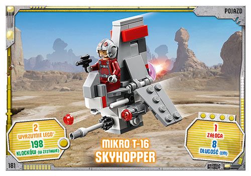 LEGO® Star Wars® TCC3 - Nr  181: Mikro T-16 Skyhopper