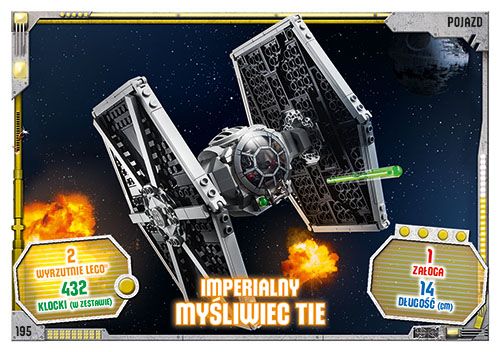 LEGO® Star Wars® TCC3 - Nr  195: Imperialny myśliwiec TIE