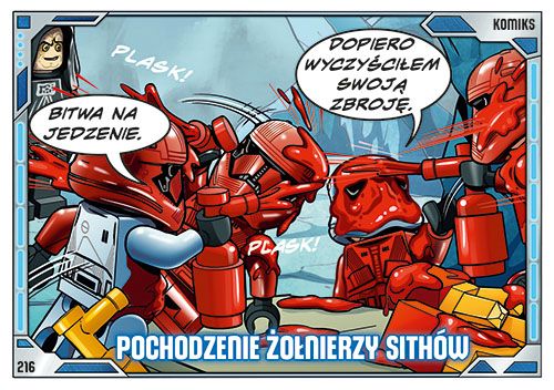 LEGO® Star Wars® TCC3 - Nr  216: Pochodzenie żołnierzy Sithów