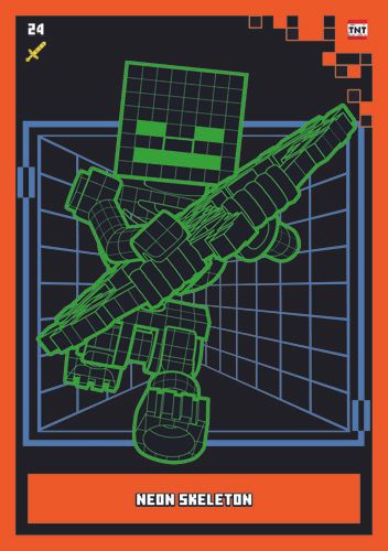 LEGO® Minecraft™ TCC2 - Nr 24: Neon Skeleton