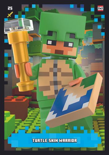 LEGO® Minecraft™ TCC2 - Nr 25: Turtle Skin Warrior