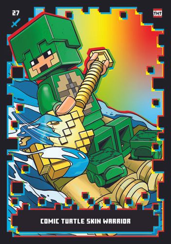 LEGO® Minecraft™ TCC2 - Nr 27: Comic Turtle Skin Warrior