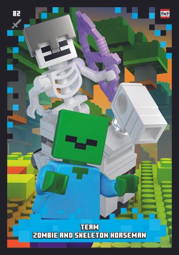 LEGO® Minecraft™ TCC2 - Nr 82: Team Zombie and Skeleton Horseman