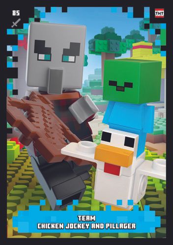 LEGO® Minecraft™ TCC2 - Nr 85: Team Chicken Jockey and Pillager