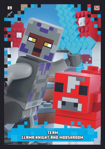LEGO® Minecraft™ TCC2 - Nr 89: Team Llama Knight and Mooshroom