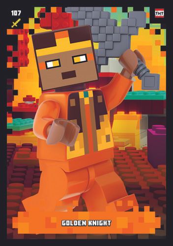 LEGO® Minecraft™ TCC2 - Nr 107: Golden Knight