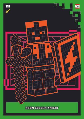 LEGO® Minecraft™ TCC2 - Nr 110: Neon Golden Knight
