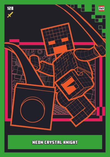 LEGO® Minecraft™ TCC2 - Nr 128: Neon Crystal Knight