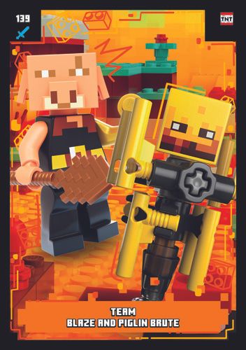LEGO® Minecraft™ TCC2 - Nr 139: Team Blaze and Piglin Brute