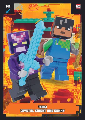 LEGO® Minecraft™ TCC2 - Nr 141: Team Crystal Knight and Sunny
