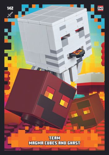 LEGO® Minecraft™ TCC2 - Nr 142: Team Magma Cubes and Ghast