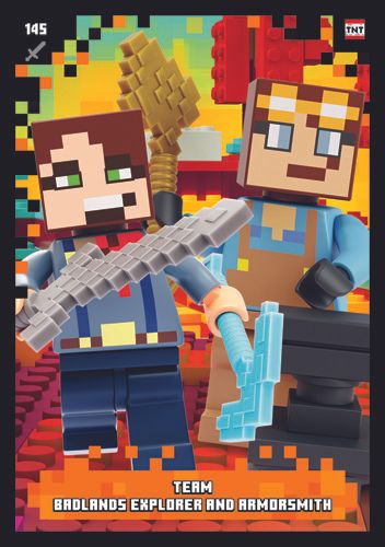 LEGO® Minecraft™ TCC2 - Nr 145: Team Badlands Explorer and Armorsmith