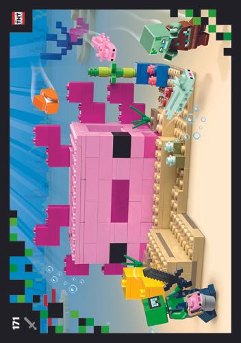 LEGO® Minecraft™ TCC2 - Nr 171: The Axolotl House