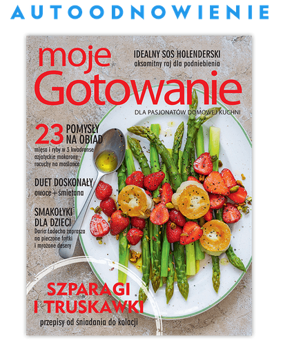 Kwartalna prenumerata magazynu Moje Gotowanie - 3 za 1