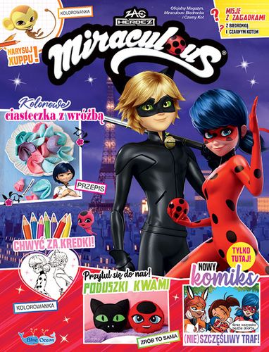 MIRACULOUS BIEDRONKA I CZARNY KOT 1/2026