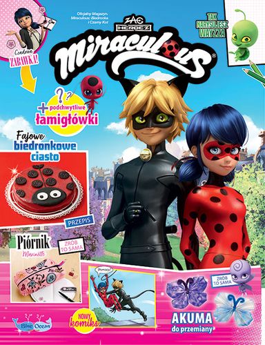 MIRACULOUS BIEDRONKA I CZARNY KOT 8/2026