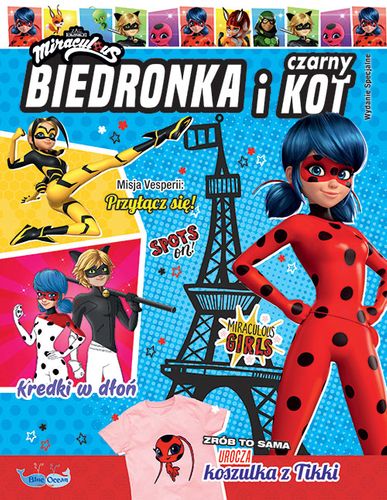 MIRACULOUS BIEDRONKA I CZARNY KOT. Wydanie Specjalne 5/2024