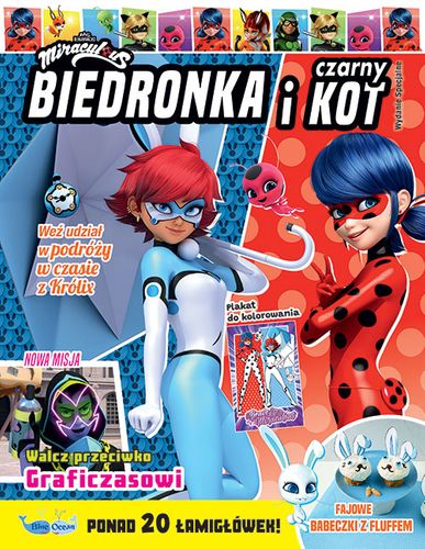 MIRACULOUS BIEDRONKA I CZARNY KOT. Wydanie Specjalne 3/2025