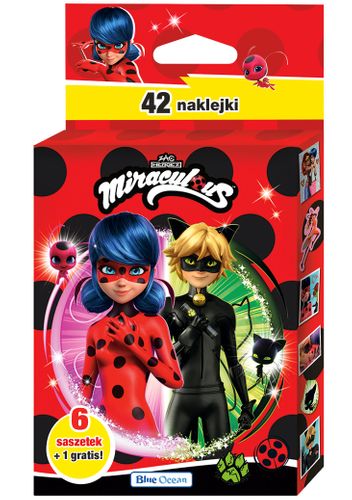 Miraculous Naklejki Blister