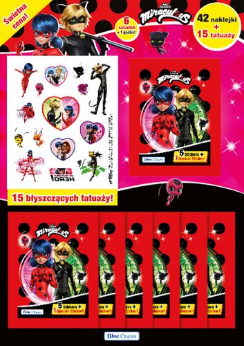 Miraculous Naklejki Multipack