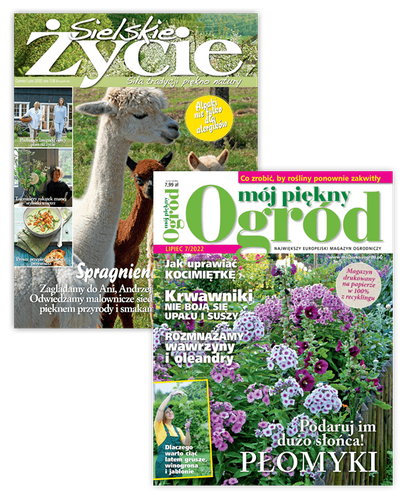 Pakiet rocznych prenumerat magazynów Sielskie Życie i Mojego Pięknego Ogrodu!