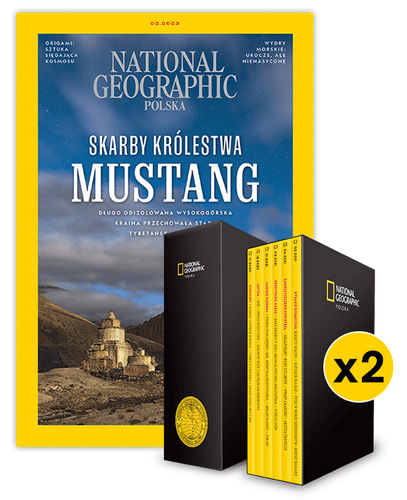 Dwuletnia prenumerata National Geographic z limitowanym Etui NG x2