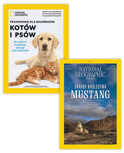 Roczna prenumerata National Geographic + 4 wydania specjalne GRATIS