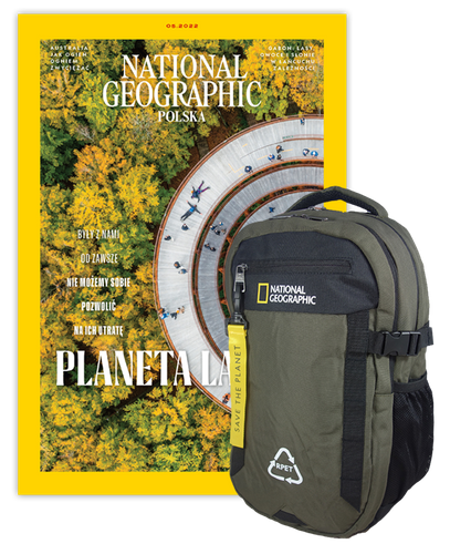 Plecak NG Natural miejski z roczną prenumeratą National Geographic