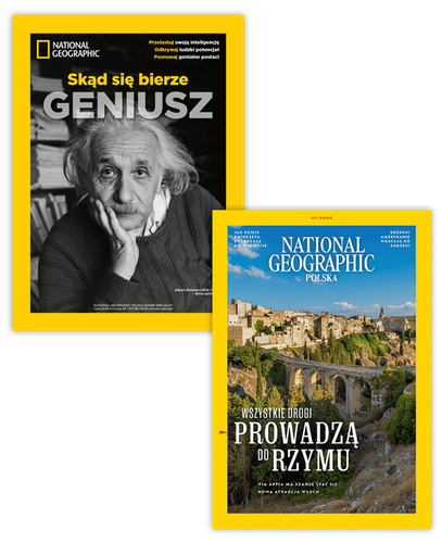 Roczna prenumerata National Geographic + 4 wydania specjalne GRATIS