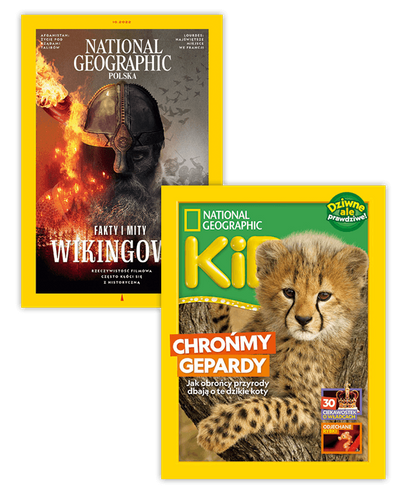 Pakiet prenumeraty: National Geographic i National Geographic Kids