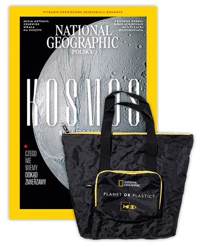 Roczna prenumerata National Geographic z torbą składaną Shopper NG FOLDABLES 