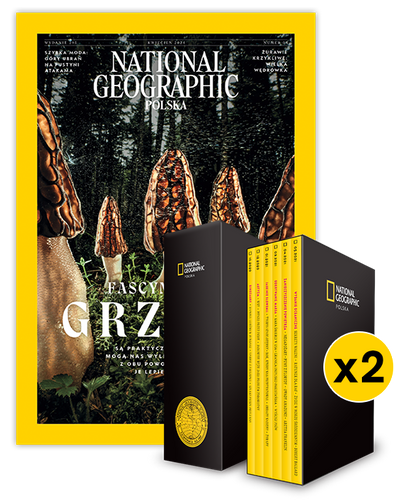 Dwuletnia prenumerata National Geographic z limitowanym Etui NG x2