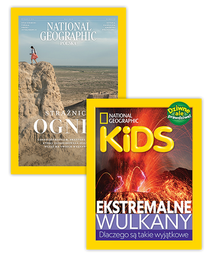Pakiet prenumeraty: National Geographic i National Geographic Kids