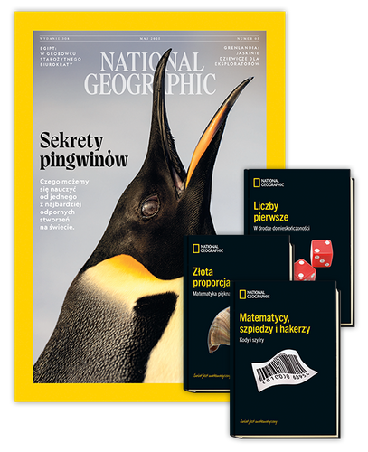 Roczna prenumerata National Geographic z kolekcją 39 tomów Świat jest Matematyczny