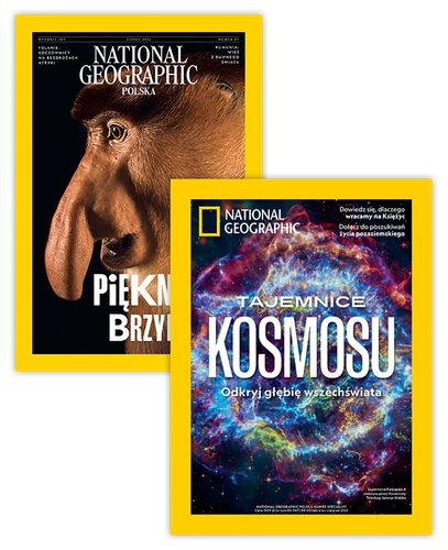 Roczna prenumerata National Geographic + 4 wydania specjalne 