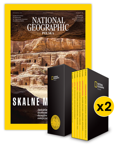 Dwuletnia prenumerata National Geographic z limitowanym Etui NG x2