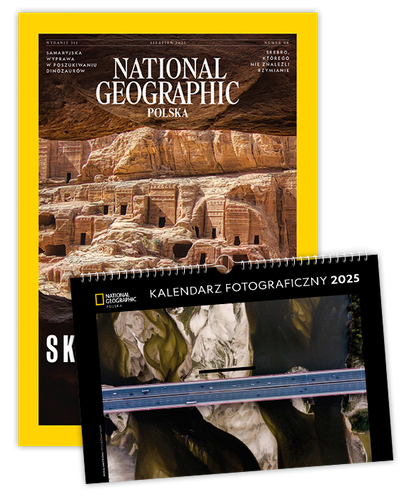 Roczna prenumerata National Geographic z kalendarzem NG 2025