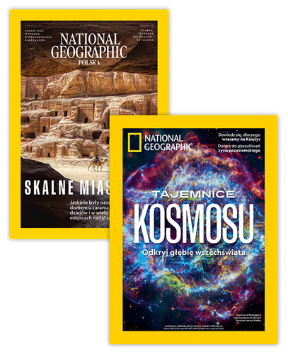 Roczna prenumerata National Geographic + 4 wydania specjalne 