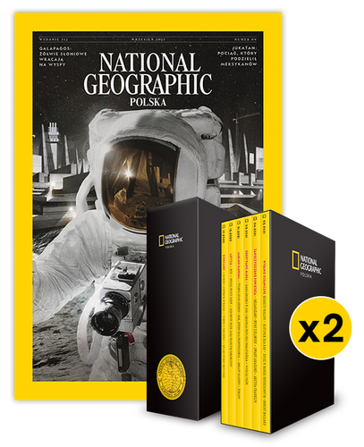 Dwuletnia prenumerata National Geographic z limitowanym Etui NG x2