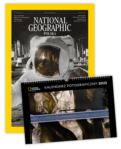 Roczna prenumerata National Geographic z kalendarzem NG 2025