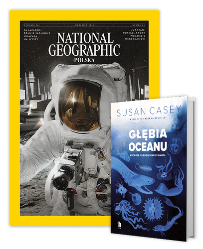 Roczna prenumerata National Geographic z książką "Głębia oceanu. Podróże do podwodnego świata"