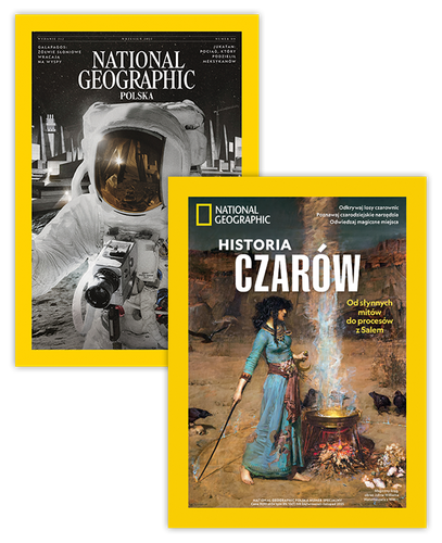 Roczna prenumerata National Geographic + 4 wydania specjalne 